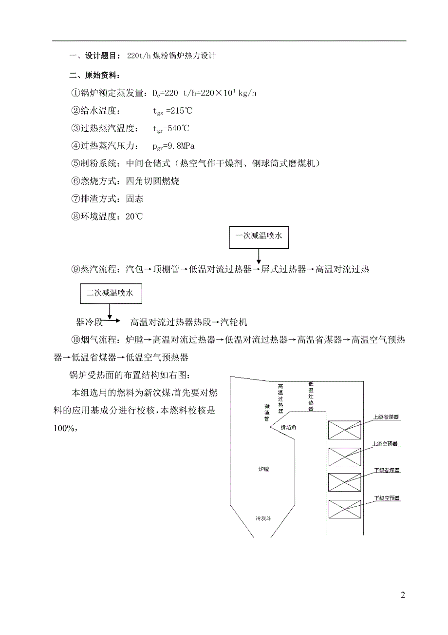 220t锅炉课程设计--李学玉_第2页