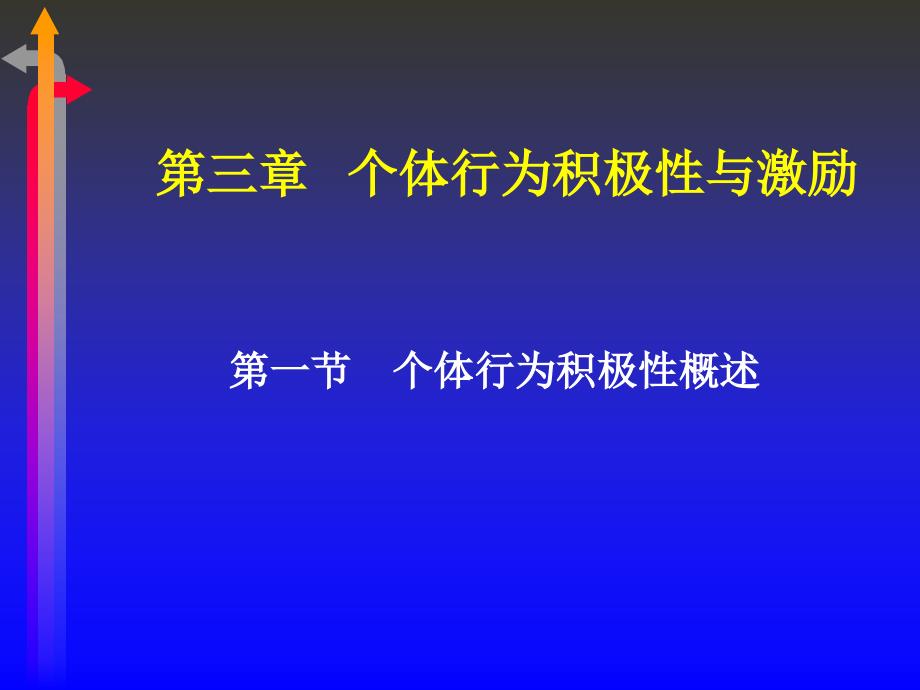 个体行为积极性与激励_第1页