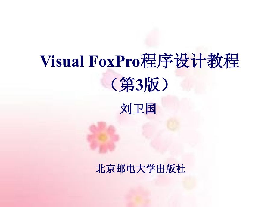 visual-foxpro操作基础_第1页