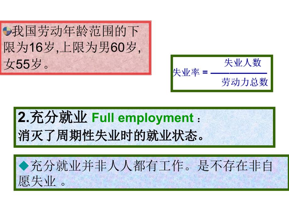 西方经济学第8章失业与通货膨胀理论_第3页