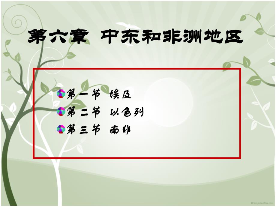 《中东和非洲》ppt课件_第1页