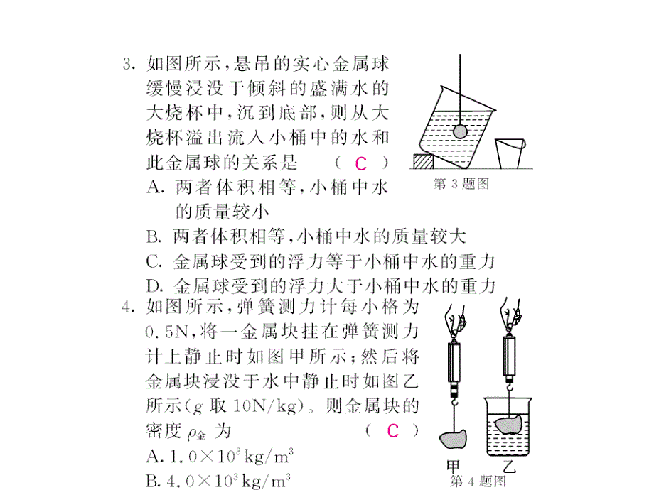 【课堂内外】八年级物理下（人教版）教用课件：第10章 94-95_第3页