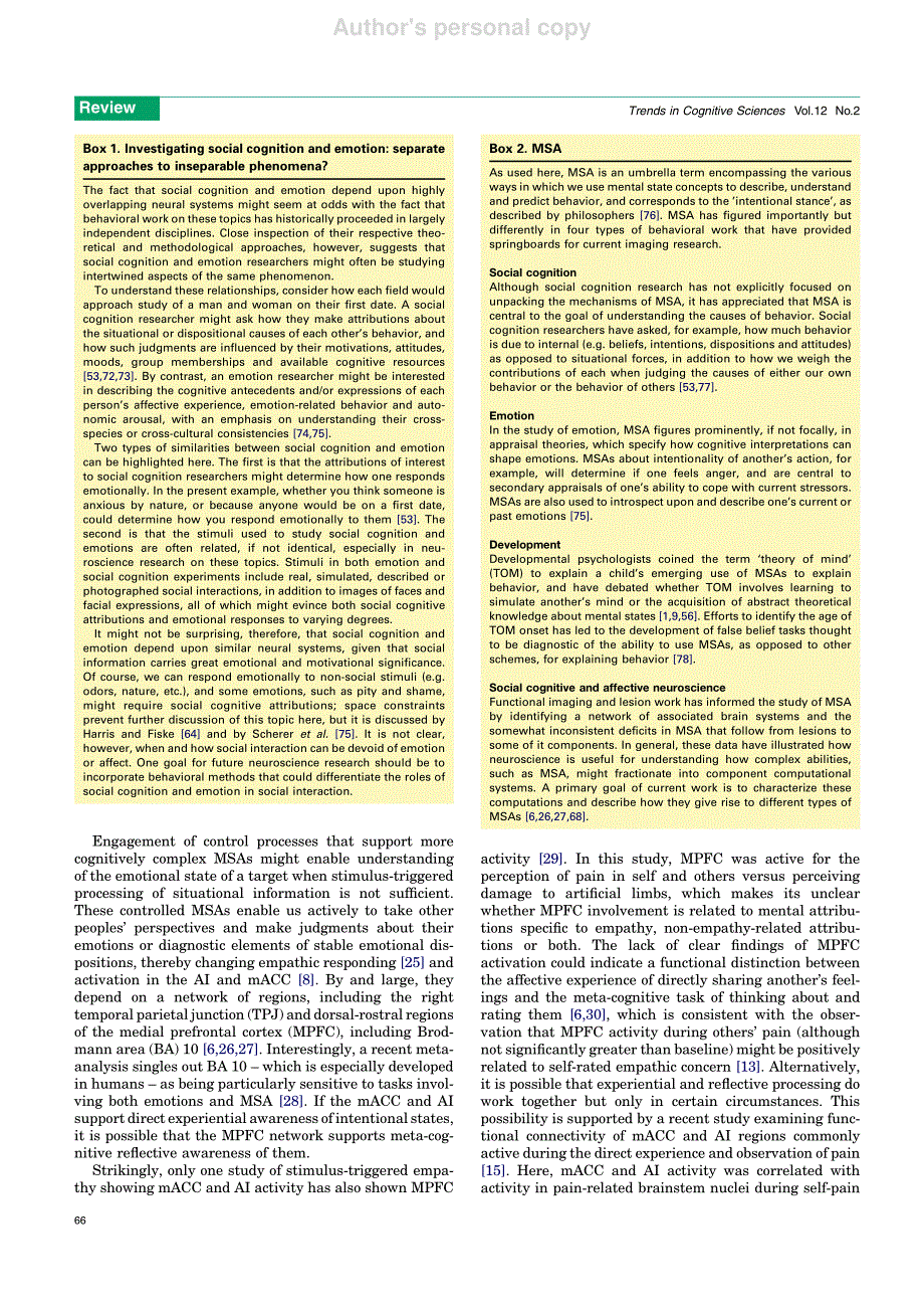 the role of social cognition in emotion_第3页