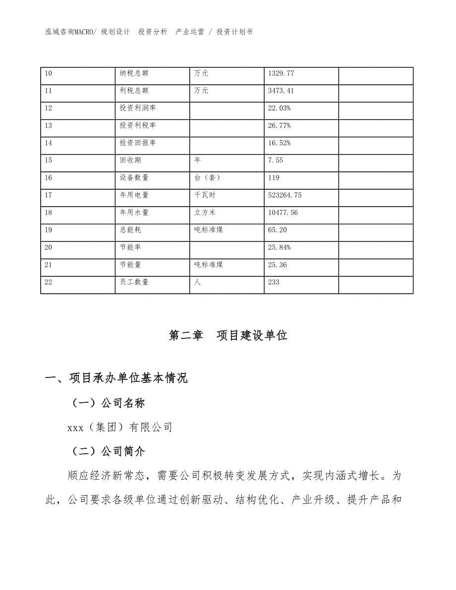 硅油纸项目投资计划书（设计方案）_第5页