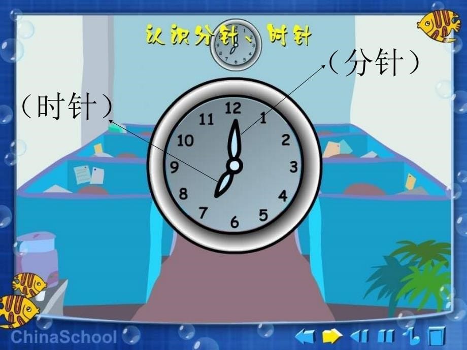 [一年级数学]一年级数学认识时间课件韩爱明_第5页