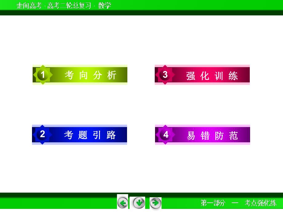 高考数学二轮复习微专题强化练课件：15圆锥曲线_第4页