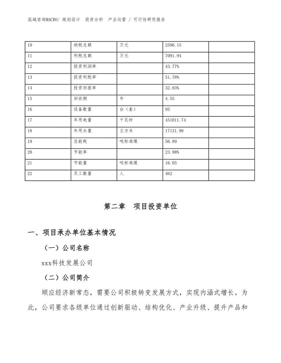 刹车灯投资项目可行性研究报告（参考）_第5页