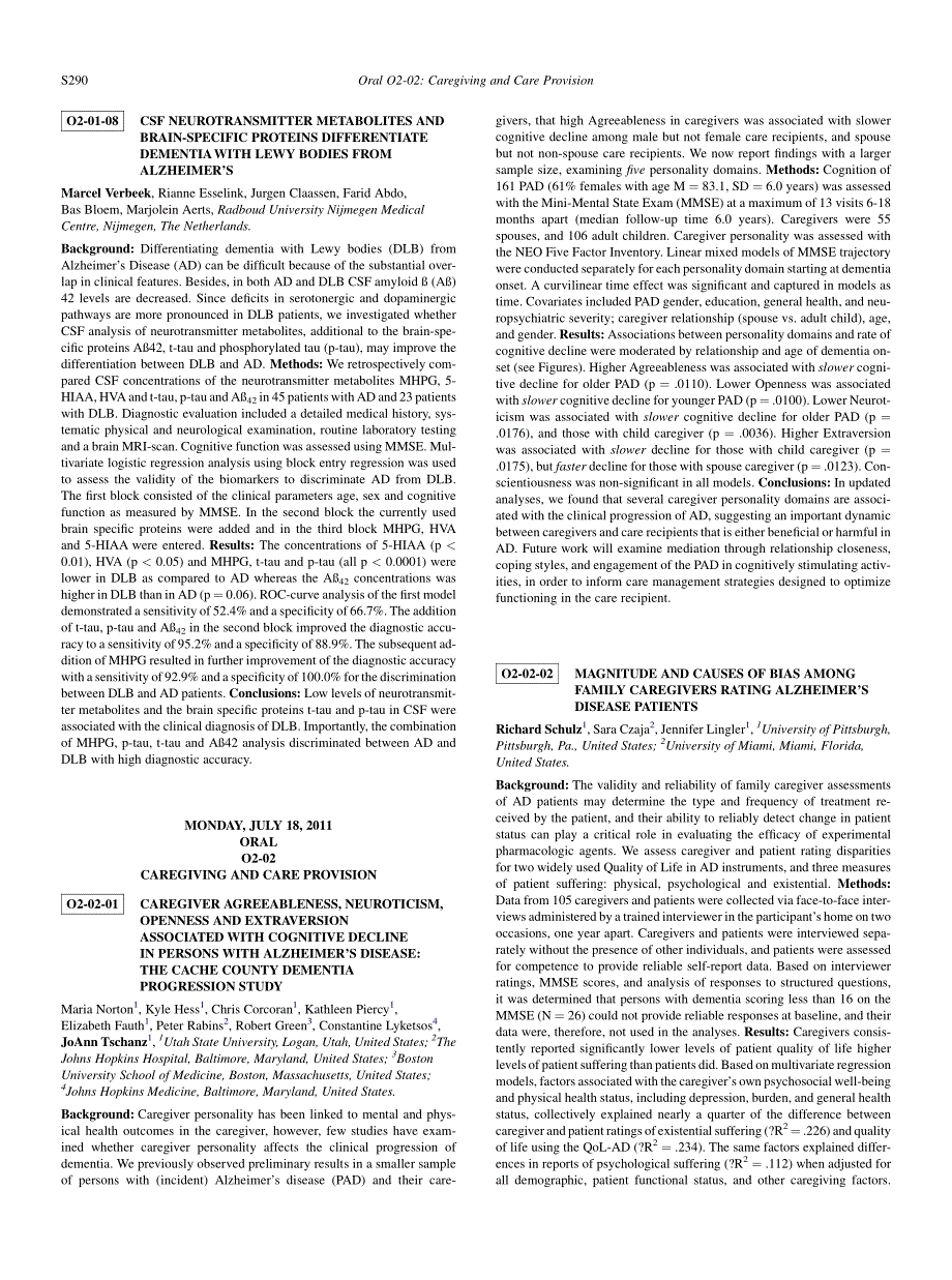 csf neurotransmitter metabolites and brain-specific proteins differentiate_第1页