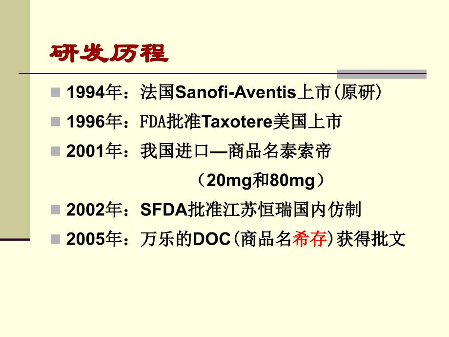 多西他赛-医肿讲课资料_第2页