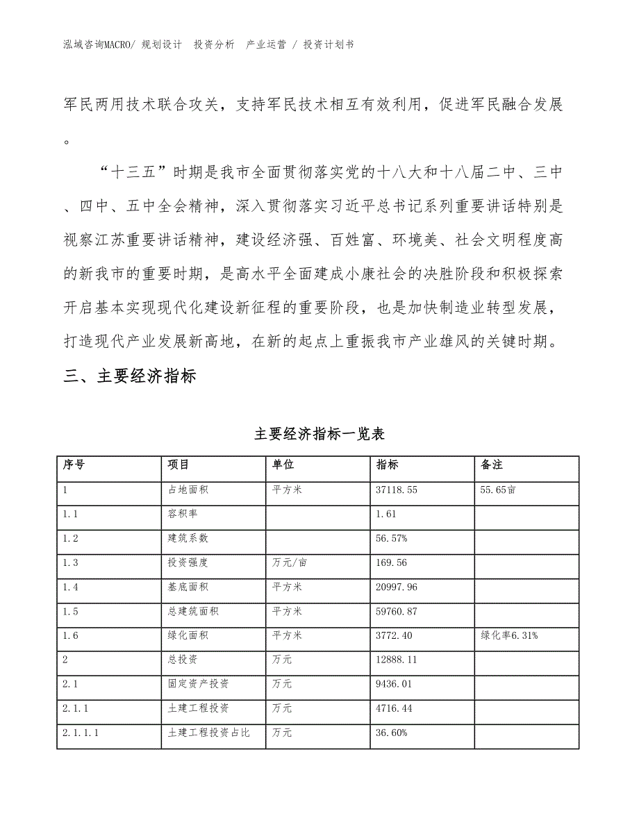 混凝土多孔板项目投资计划书（规划方案）_第4页