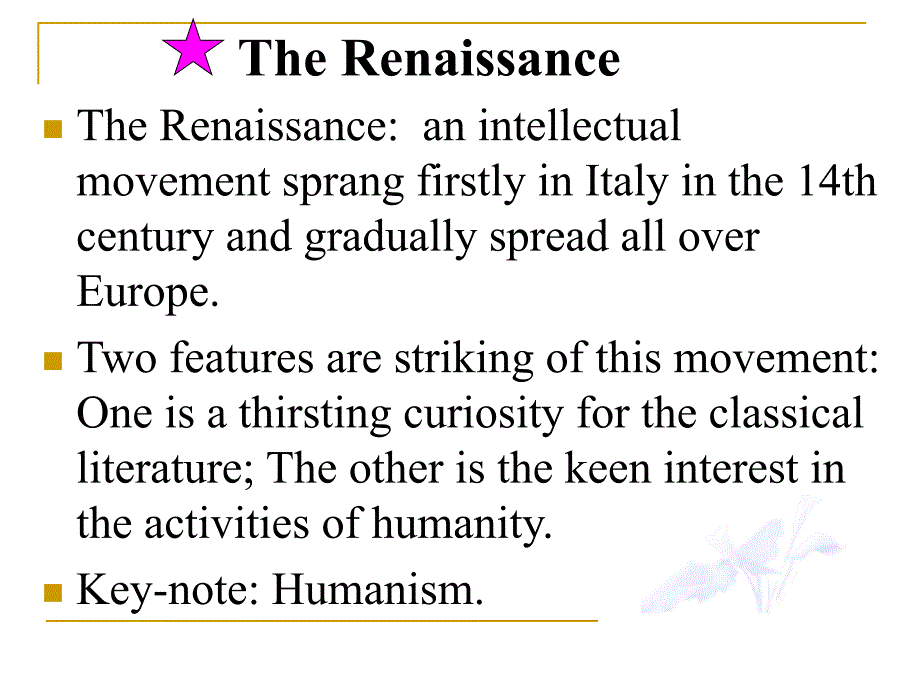 lecture 3---the english renaissance& shakespeare_第2页