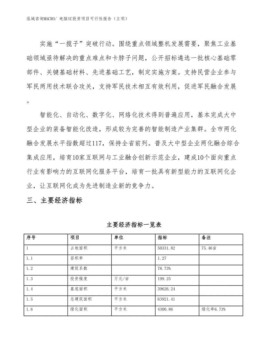 电脑IC投资项目可行性报告（立项）_第5页