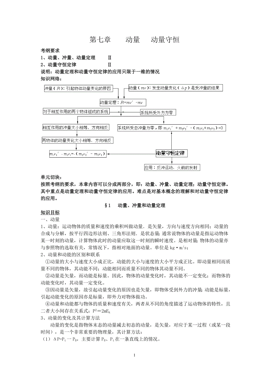 动量、冲量和动量定理_第1页