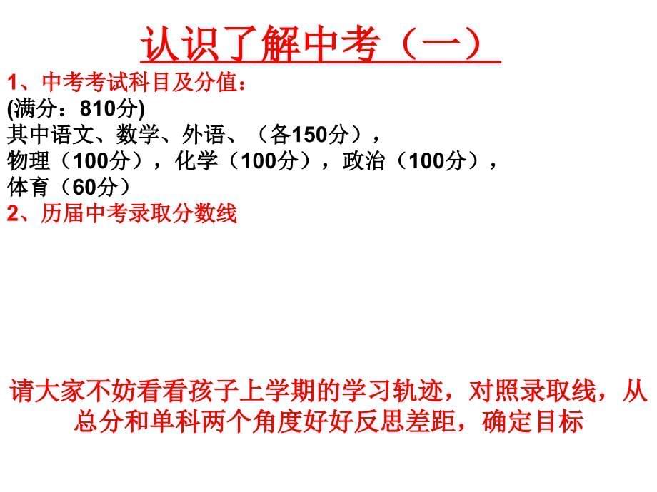 初三7班毕业班家长会_第5页