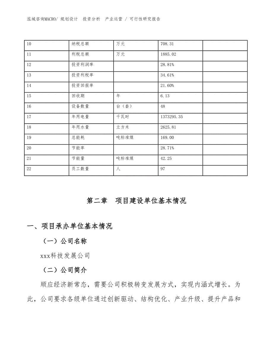 镀锌扁铁项目可行性研究报告（项目设计）_第5页