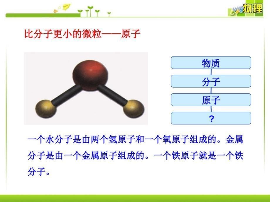 【课堂导练】沪粤版八年级物理下册（教学课件）10.3  解剖原子_第5页