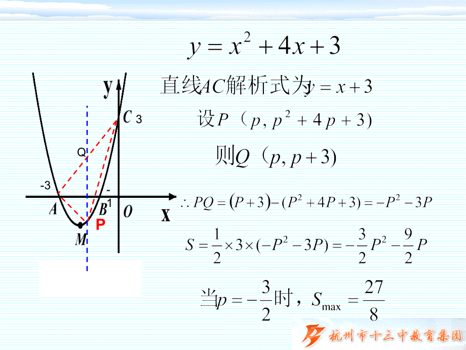 [中考]中考复习：二次函数中的面积计算问题_第3页