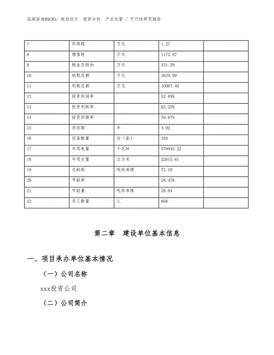 工艺试验机投资项目可行性研究报告（参考模板）_第5页