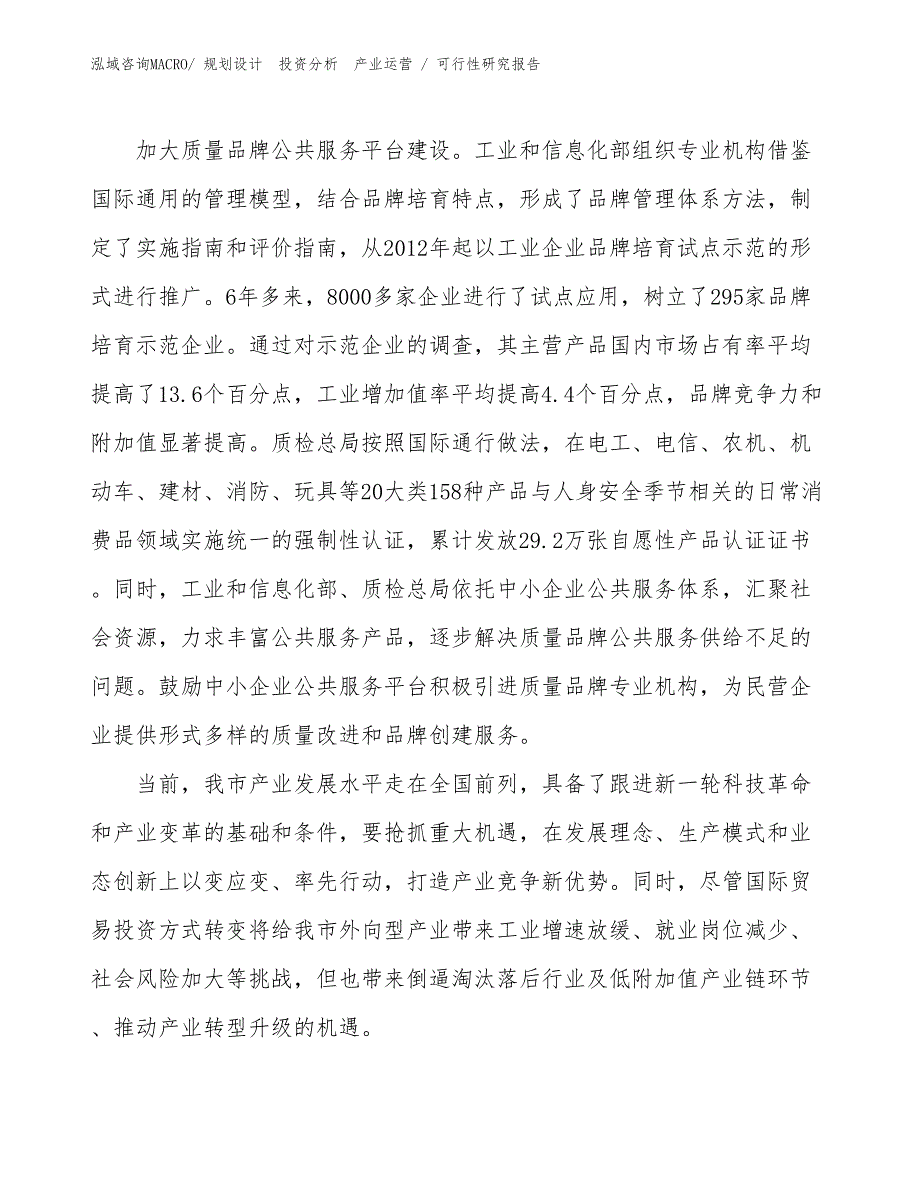 PP胶水项目可行性研究报告（投资方案）_第4页