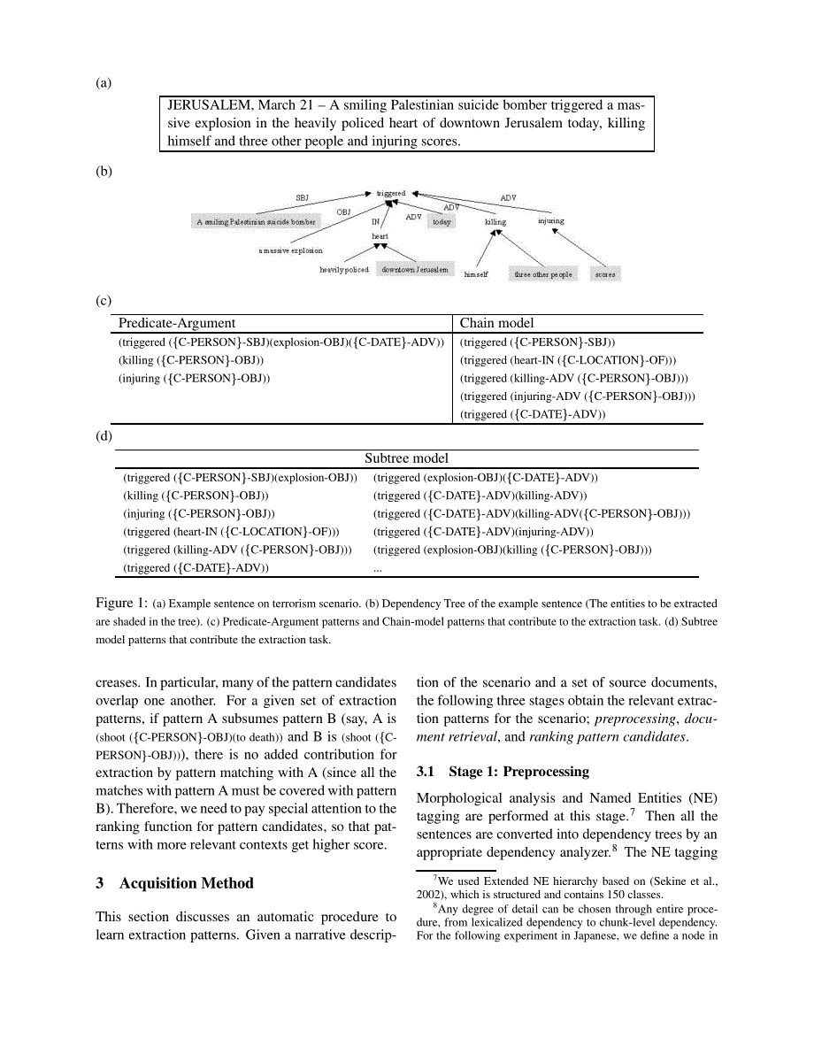 an improved extraction pattern representation model for automatic ie pattern acquisition_第3页