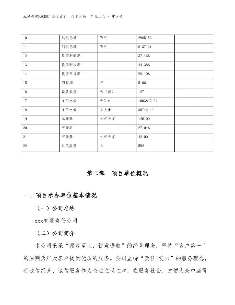 高纯水制取设备项目建议书（立项申请）_第5页