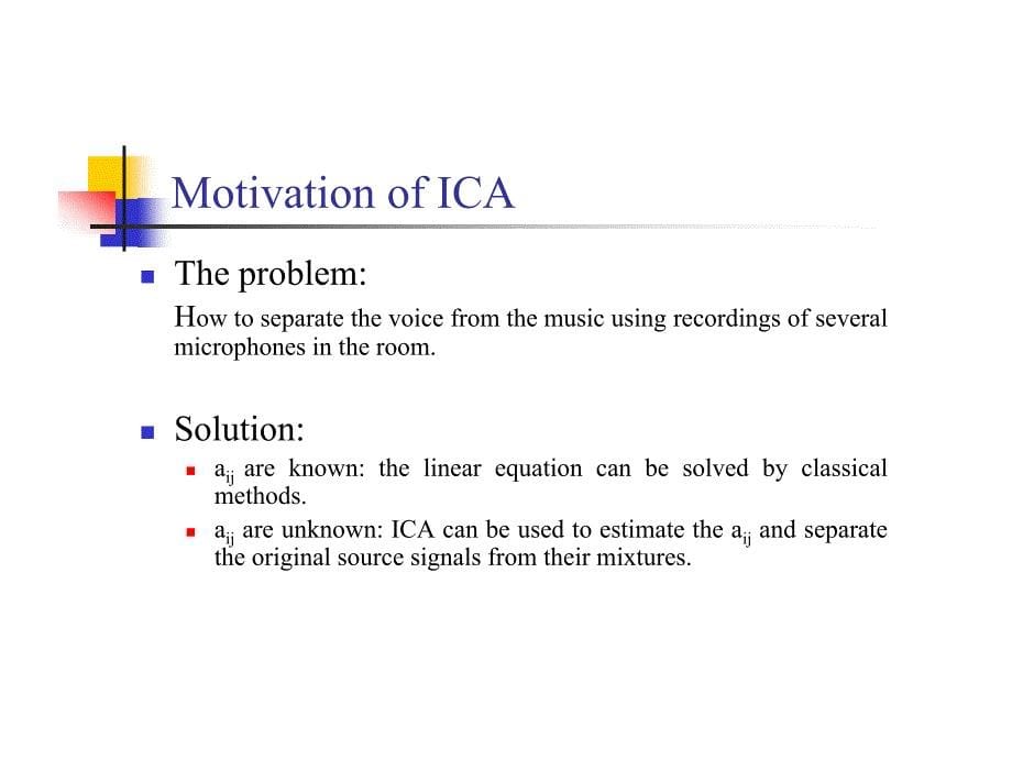 motivation of ica  the problem_第5页