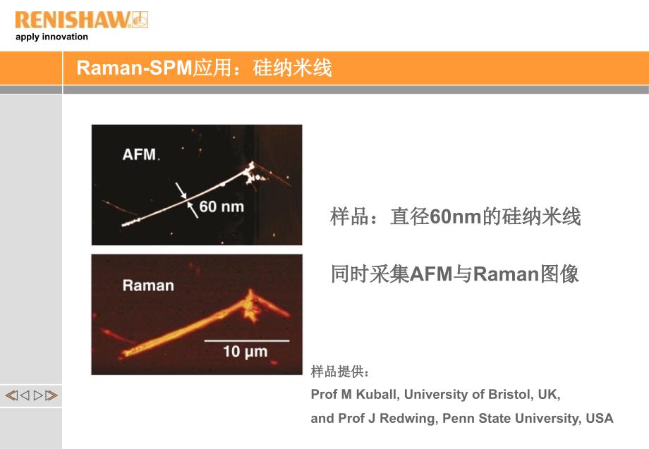 雷尼绍拉曼光谱联用技术及应用——semafm_第3页