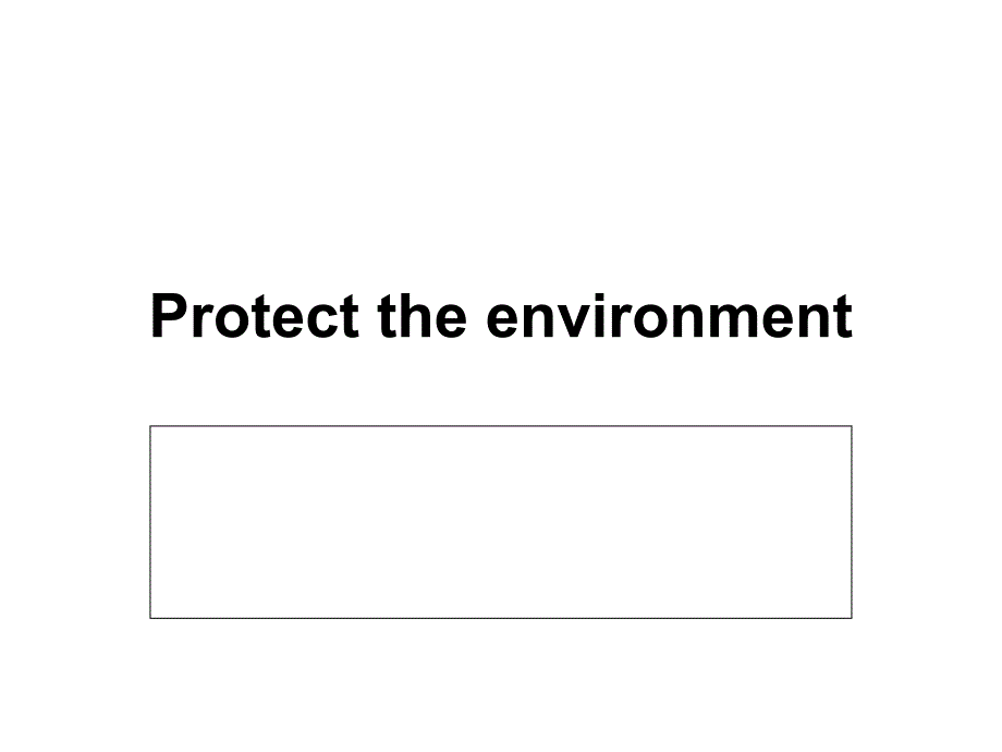 高考英语写作话题4保护环境专题作_第1页