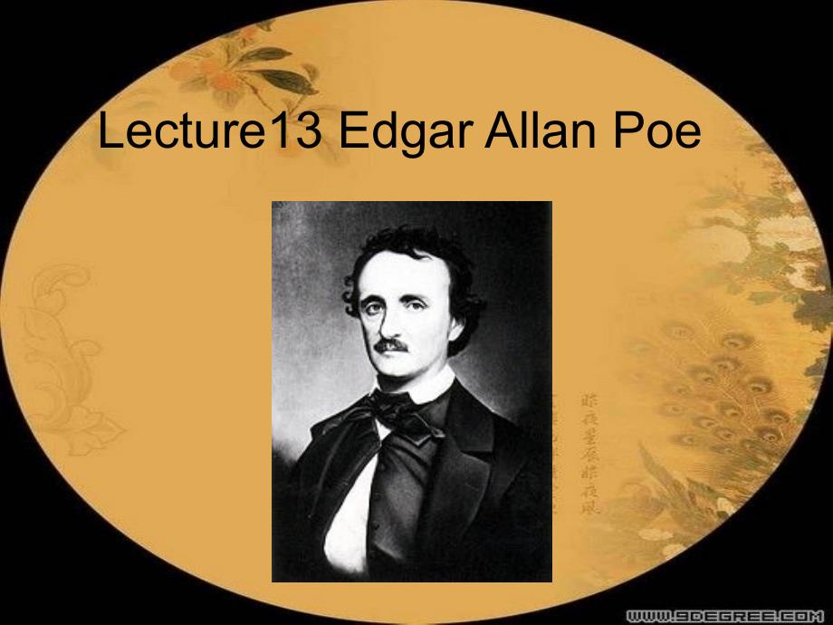 lecture13 edgar allan poe_第1页