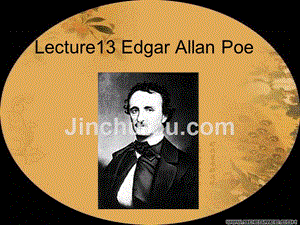 lecture13 edgar allan poe