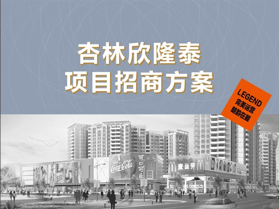 2010年10月厦门杏林欣隆泰商业招商策略及经营管理建议报告60p -2_第1页