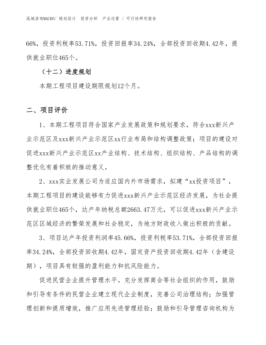 TPE投资项目可行性研究报告（案例）_第3页