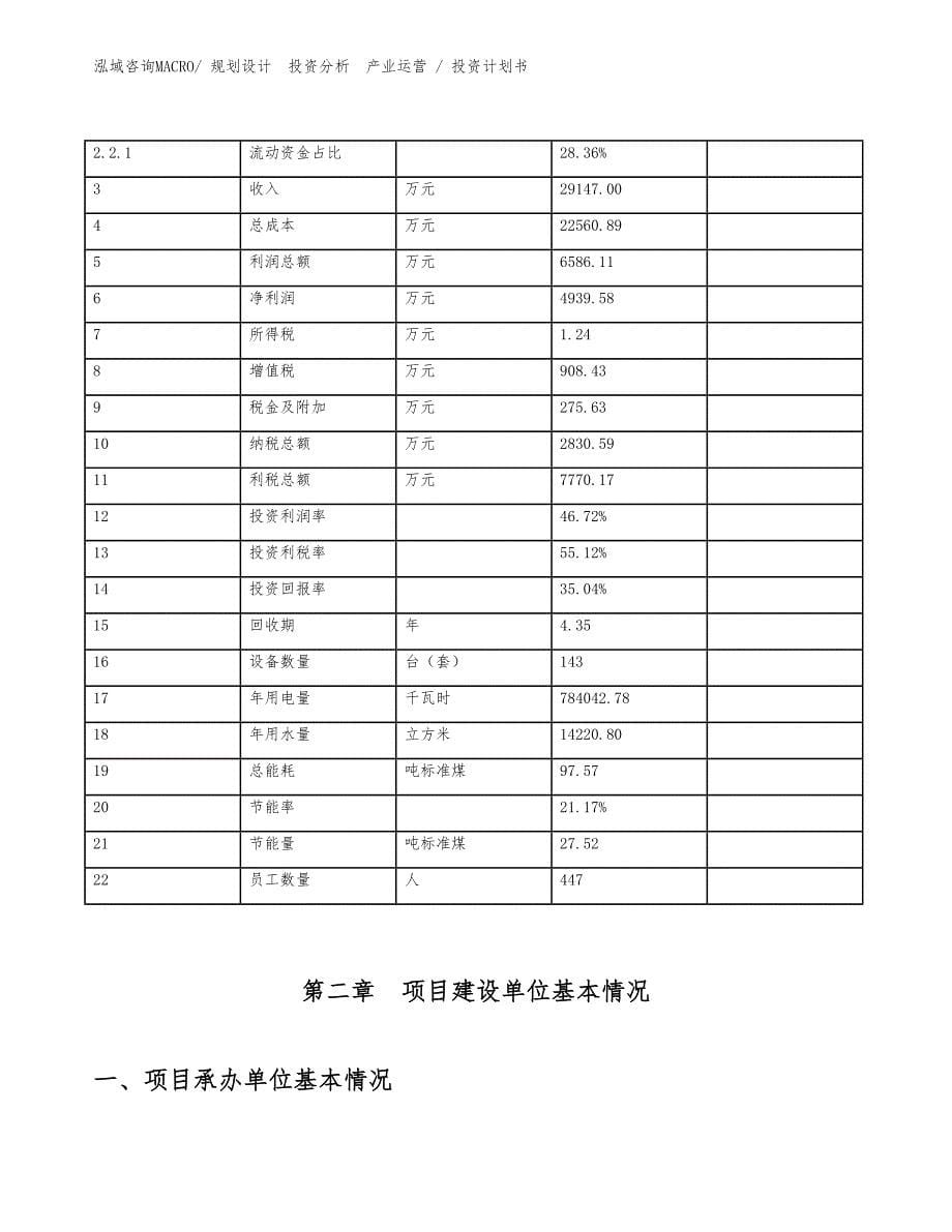 混流泵项目投资计划书（规划方案）_第5页