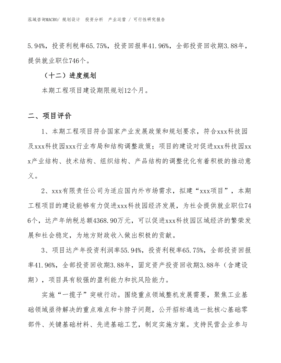 定位仪项目可行性研究报告（模板）_第3页