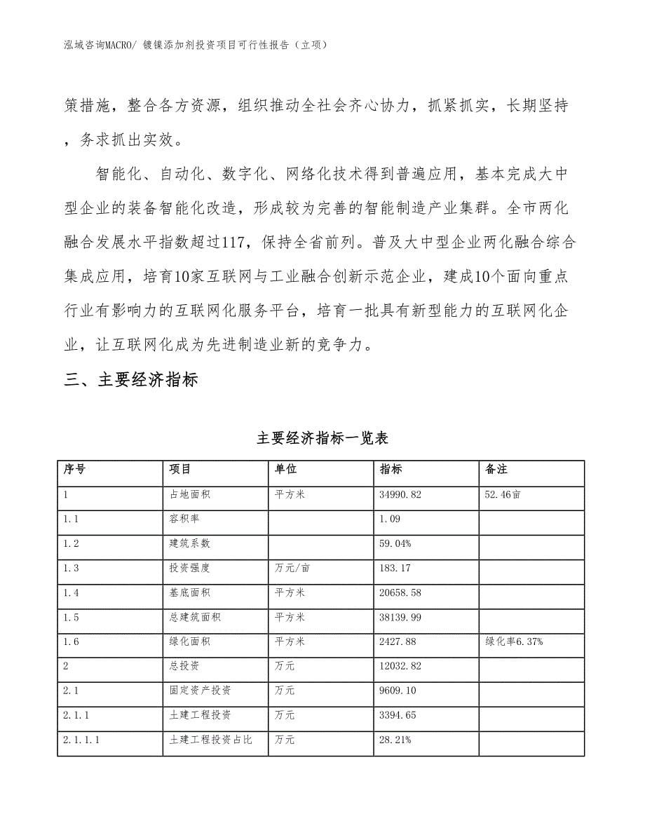 镀镍添加剂投资项目可行性报告（立项）_第5页