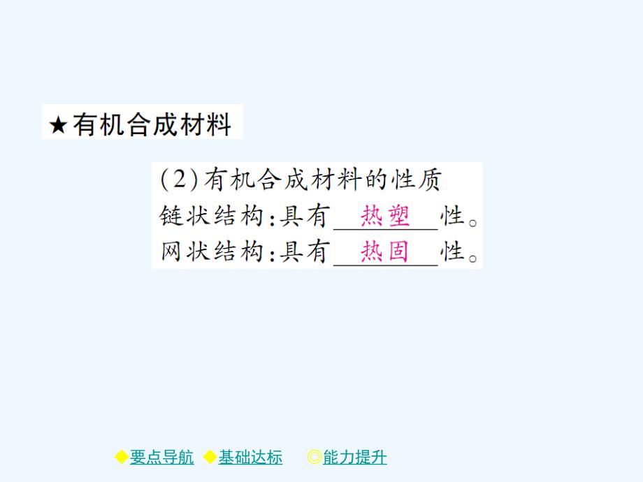 2018春九年级化学下册第12单元化学与生活课题3有机合成材料习题课件新版新人教版_18.ppt_第4页