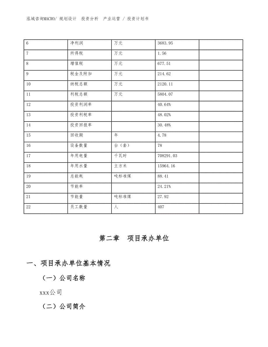 金属防锈膜项目投资计划书（投资设计）_第5页