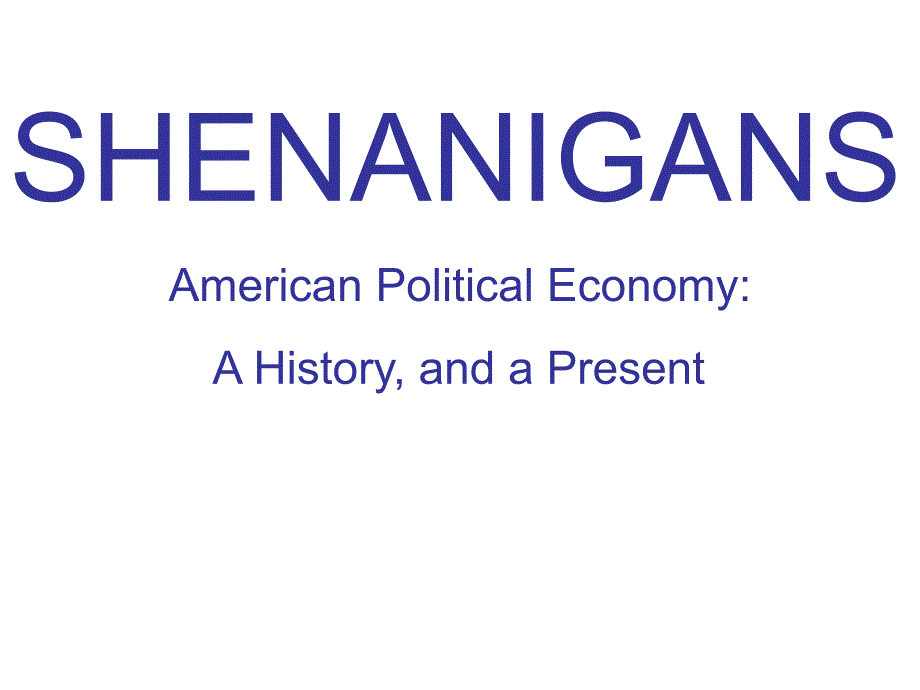 american politics and economy lecture-michael美国的经济、政治介绍ppt课件（英文）_第1页