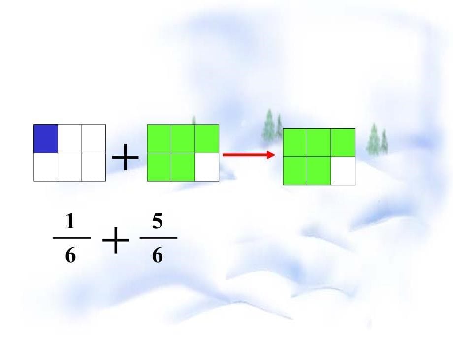 人教版三年级数学上册第七单元分数的简单计算_第5页