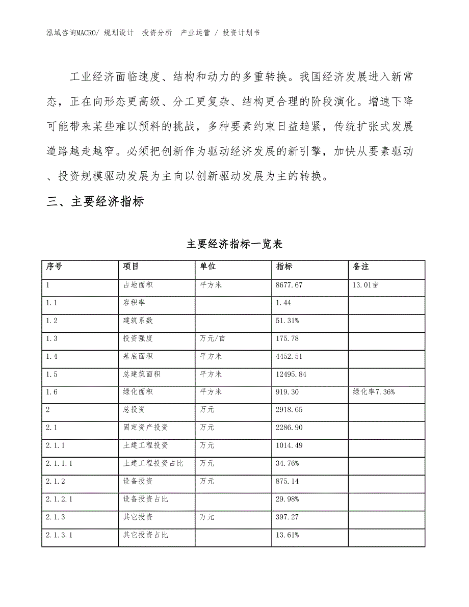 耐火纤维制品项目投资计划书（投资意向）_第4页