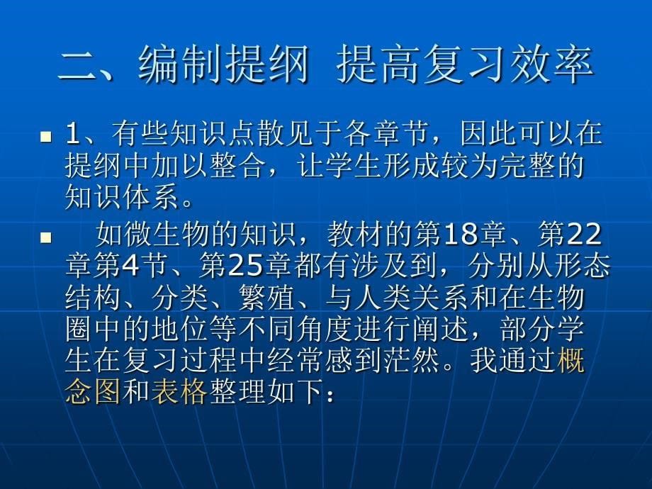 漳州市2009年中考生物复习交流_第5页