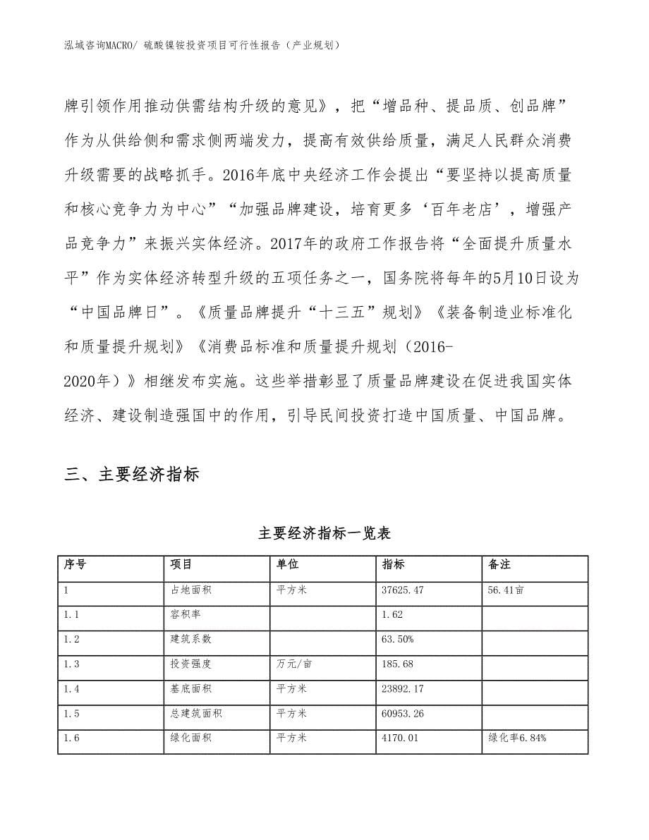 硫酸镍铵投资项目可行性报告（产业规划）_第5页