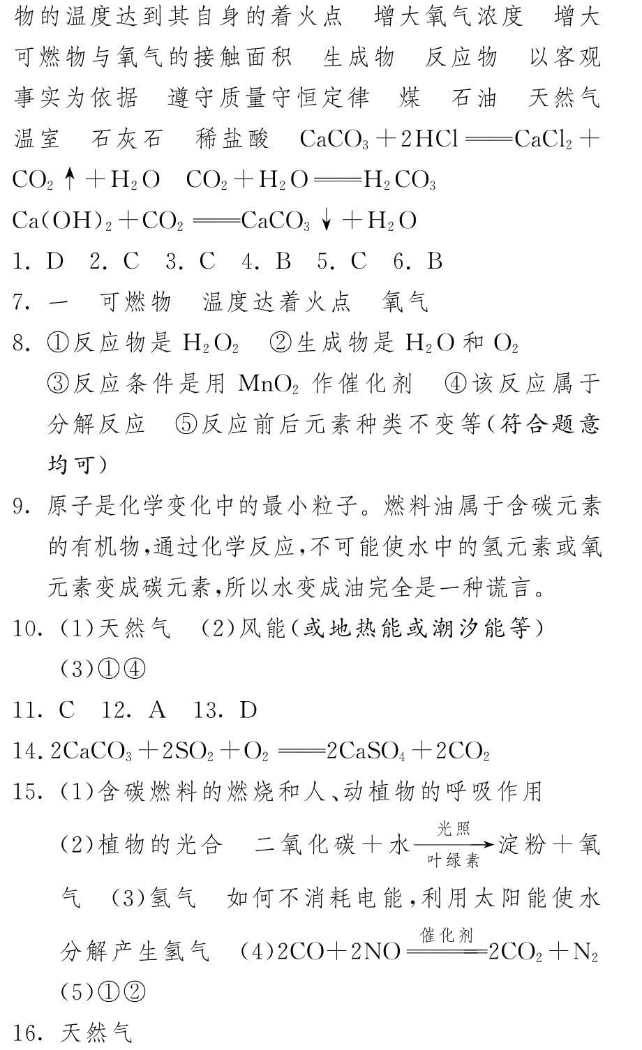 第六单元复习课&amp#183;化学国鲁版九上-课课练.pdf_第5页