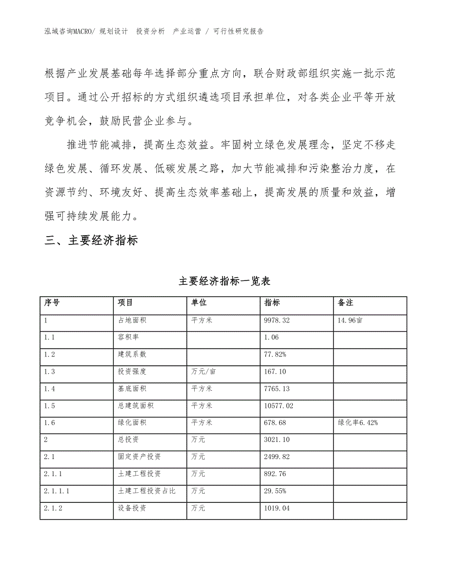 湿式除备装置投资项目可行性研究报告（模板）_第4页