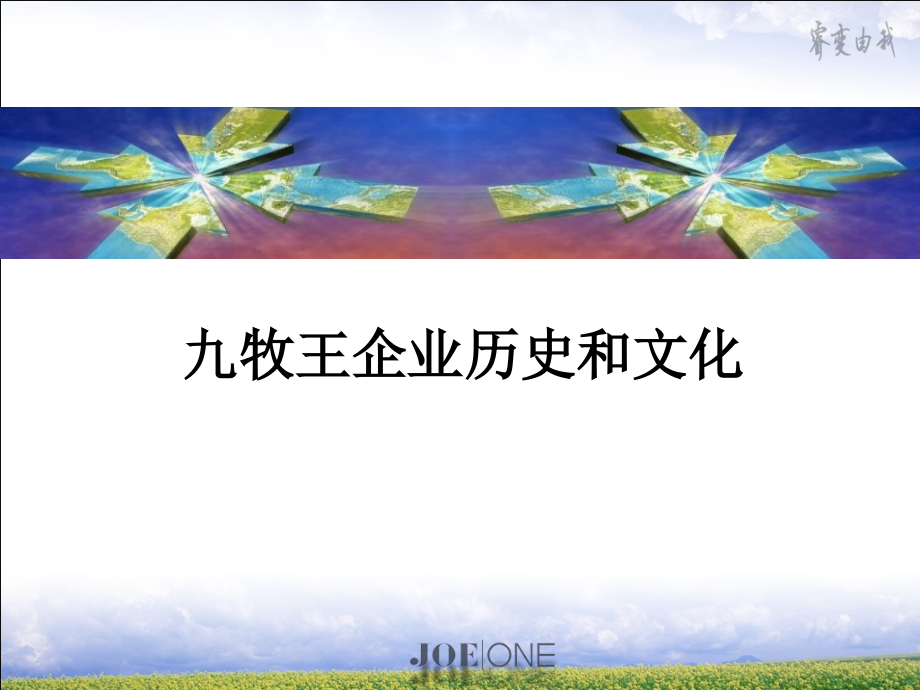 牧王的企业历史和文化_第1页