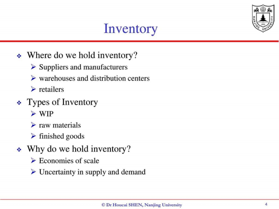物流与供应链管理-3 inventory management and risk_第4页