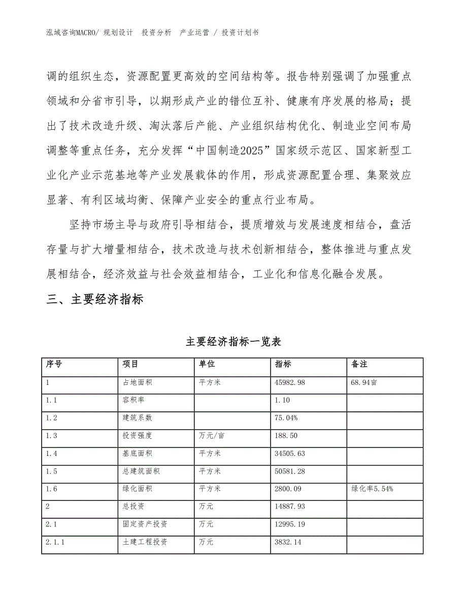 聚氨酯工业项目投资计划书（投资设计）_第4页