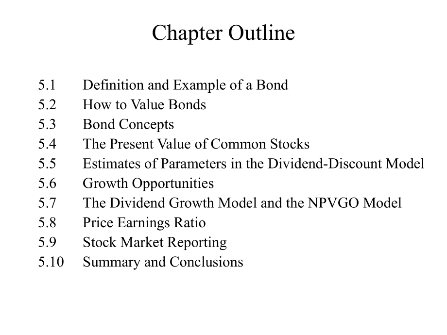 mba20039《公司理财》chapter5证券估价_第3页