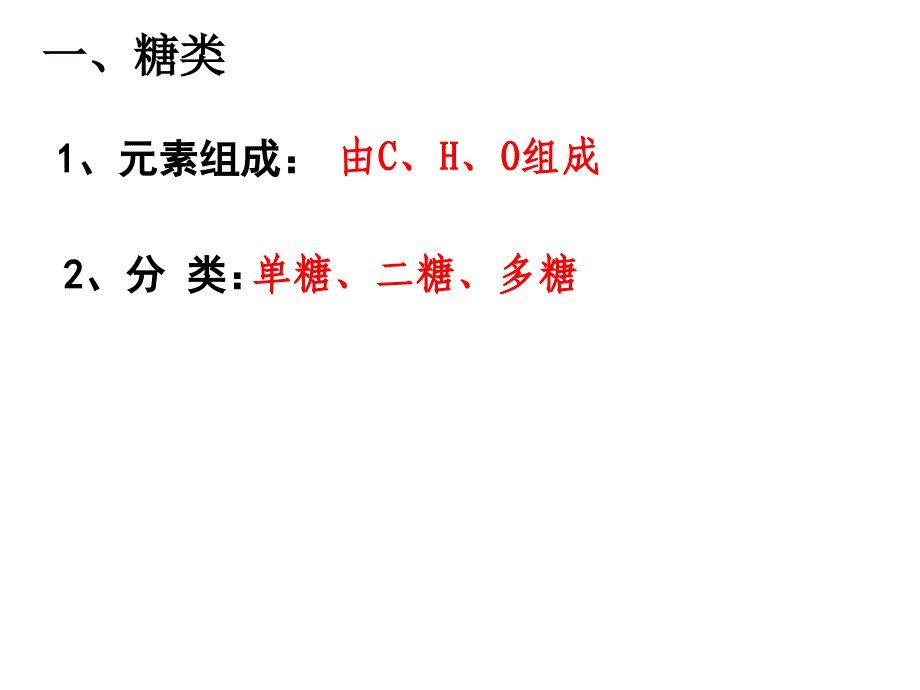 生物：1.3有机化合物及生物大分子糖类和脂质课件(浙科版必修1)_第2页