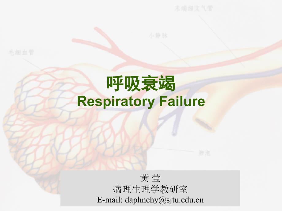 《呼吸系统教学资料》呼吸衰竭 respiratory failu_第1页